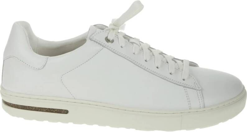 Birkenstock Witte Leren Sneaker Schoenen White Heren