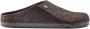 Birkenstock Zermatt Rivet Heren Wol Pantoffel Brown Heren - Thumbnail 2