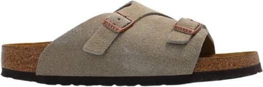 Birkenstock Zürich BS -glijbanen Bruin Dames