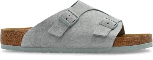 Birkenstock Zurich BS Slides Gray Heren