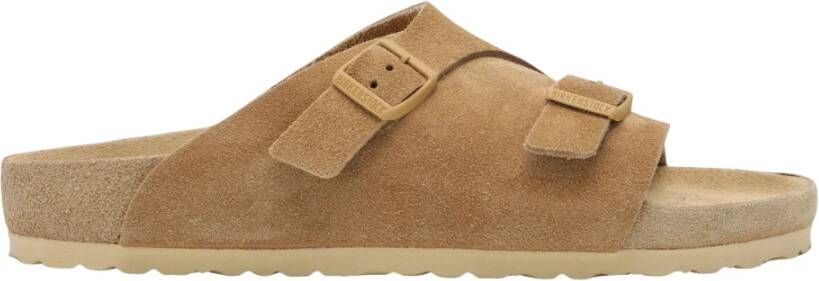 Birkenstock Zurich Exquisite Slippers Beige Heren