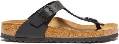 Birkenstock Zwarte Anatomische Flip Flops Zwart Dames