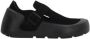 Birkenstock Zwarte Platte Pantoffel Diepblauwe Zool Black Heren - Thumbnail 1