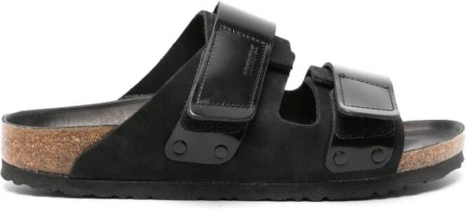 Birkenstock Zwarte UJI Sandalen Black Dames