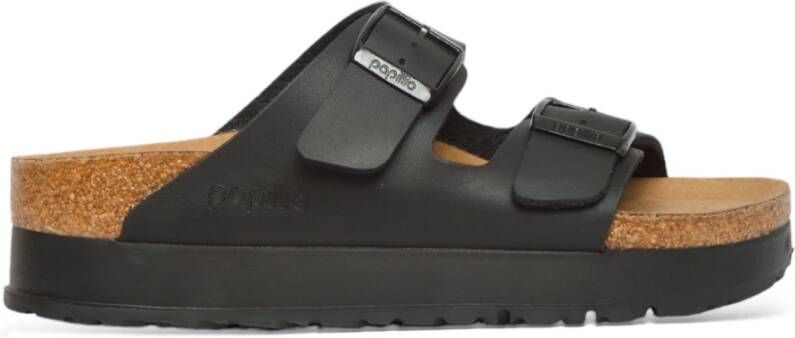 Birkenstock Zwarte Vegan Arizona Sandalen Black Dames