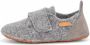 Bisgaard Kid's Casual Wool Pantoffels grijs - Thumbnail 1