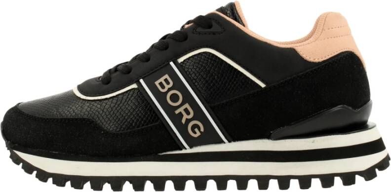 Björn Borg Lage Top Mode Sneaker R2000 EXT W Zwart Dames