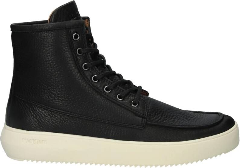 Blackstone Aspen Elliot Zwart Sneaker Hoog Black Heren