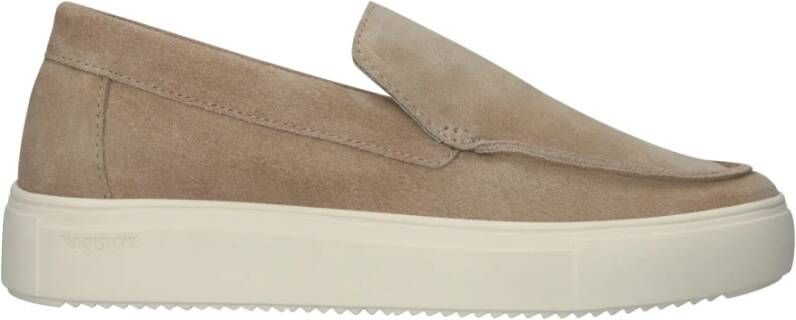 Blackstone Barron Lemon Pepper Slip-ons Beige Dames