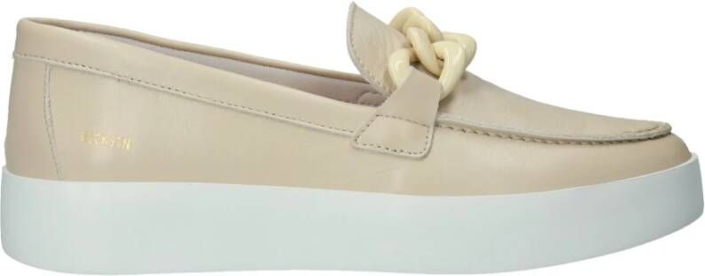 Blackstone Beige Slip-ons Schoenen Beige Dames