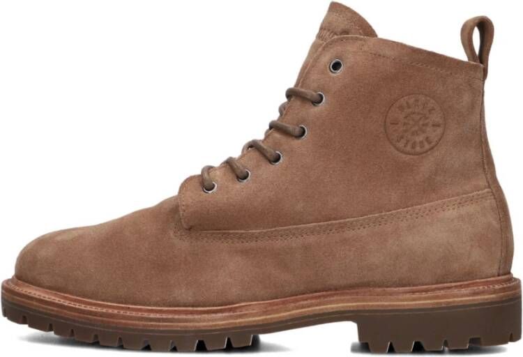 Blackstone Bruine Veterschoenen voor Heren Brown Heren