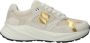 Blackstone FLINT MARVEL Artic Wolf Gold Runner Sneaker Vrouw Beige - Thumbnail 2