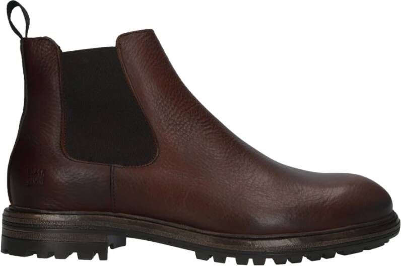 Blackstone Greg Dark Brown Chelsea boots Brown Heren