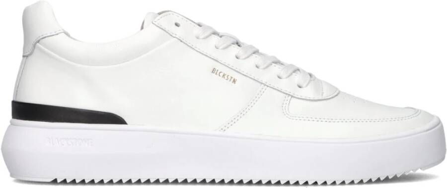 Blackstone Heren Lage Sneakers Bg165 White Heren