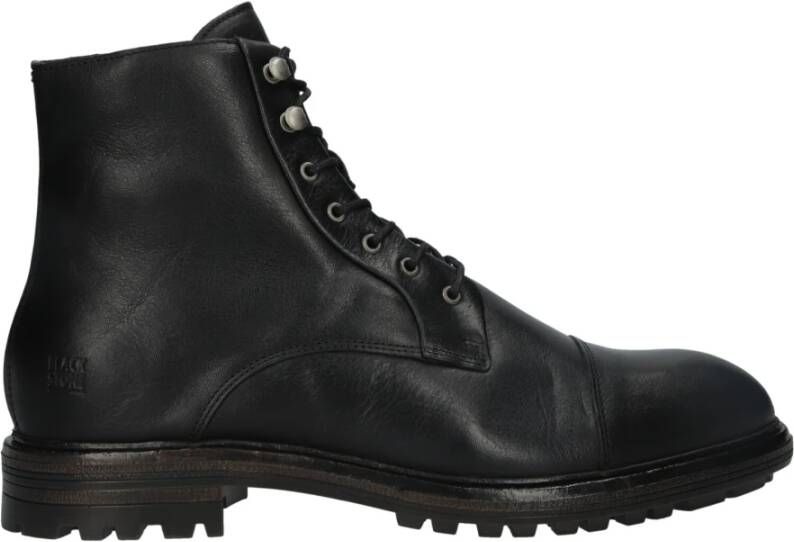 Blackstone Lester Black Lace-ups Black Heren