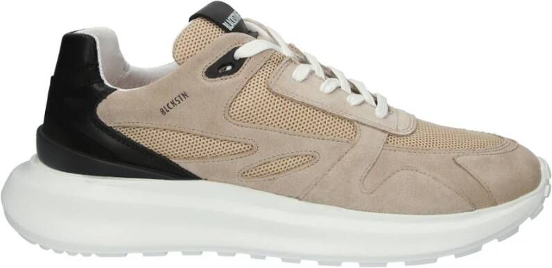 Blackstone Madison Mouton Chunky sneaker Man Beige - Foto 2