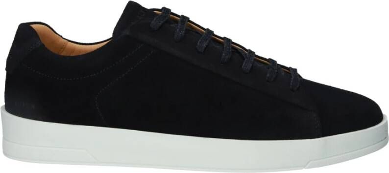 Blackstone Navy Sneaker Laag Model Blue Heren