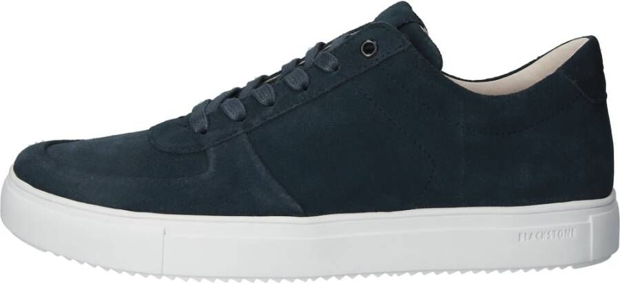 Blackstone Oliver Zg08 Total Eclipse LOW Sneaker Blauw Heren