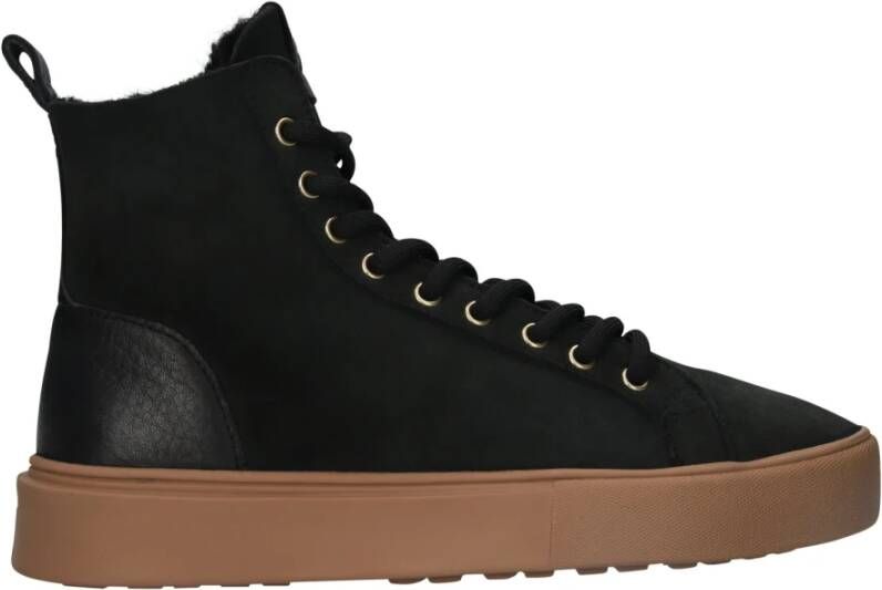 Blackstone SERMEQ AKNA Black Sneaker (high) Vrouw Black