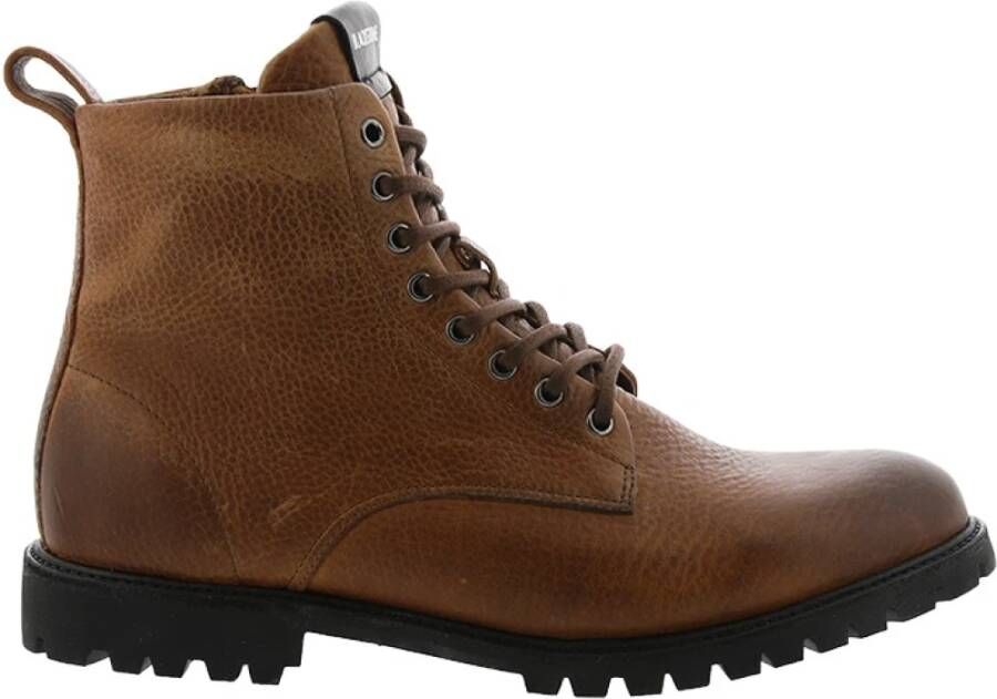 Blackstone Sg33 Old Yellow Lace Up Boot Brown Heren