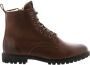 Blackstone SG49 OLD YELLOW LACE UP BOOT SHEEPSKIN Man Brown - Thumbnail 2