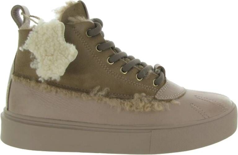 Blackstone Stijlvolle Cl258 Schoenen in Zwart Beige Dames