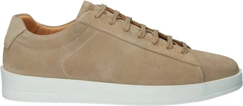 Blackstone Mouton Sneaker Lage Top Stijl Beige Heren - Foto 2