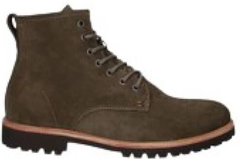 Blackstone Warm Gevoerde Leren High-Top Laarzen Brown Heren