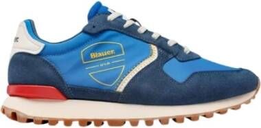 Blauer Basis Sneakers Blue Heren