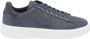 Blauer Sportieve Polyester Sneaker met Contrastdetails Blue - Thumbnail 10