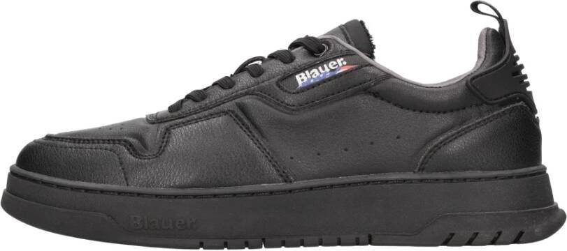 Blauer Blauwe Sneakers Zwart Black Heren