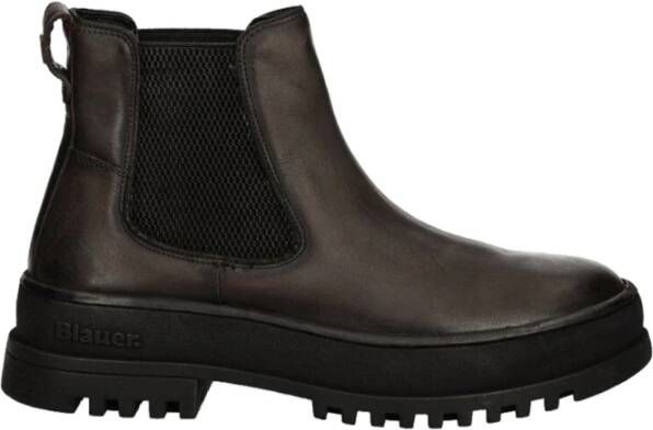 Blauer Bruine Chelsea Boots voor Mannen Brown Heren