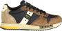 Blauer Bruine Sneakers Stijlvol Comfortabele Casual Look Multicolor Heren - Thumbnail 1