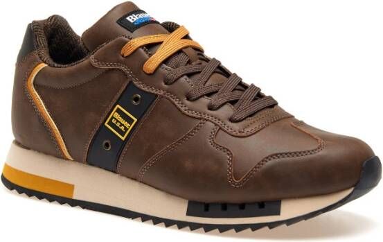 Blauer Bruine Queens Hardloopschoenen Lichtgewicht Comfortabel Brown Heren