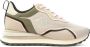 Blauer Camo9 Mesh Sneakers met Plateauzool Beige Dames - Thumbnail 1