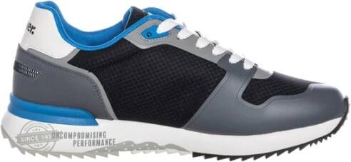 Blauer Grijze Casual Sneakers Multicolor Heren