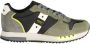 Blauer Groene Polyester Sneaker Green Heren - Thumbnail 4