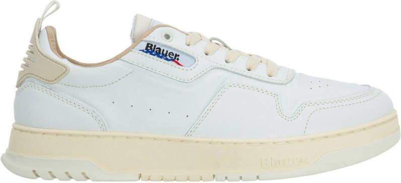 Blauer Stijlvolle Sneakers voor Heren White Heren