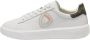 Blauer Stijlvolle Witte Polyester Sneaker White Heren - Thumbnail 5