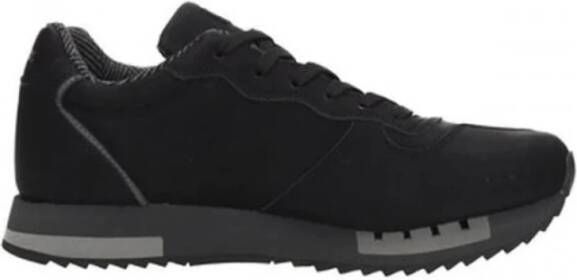 Blauer Zwarte Sneakers van Synthetisch Materiaal Black Heren