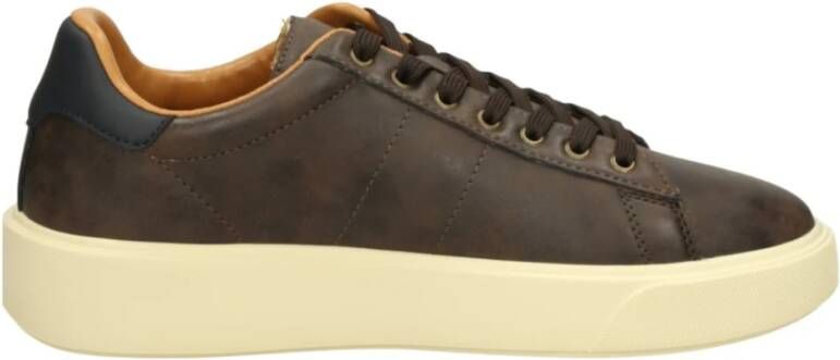 Blauer Lage Sneakers Brown Heren