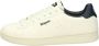 Blauer Witte Polyester Sneakers met Sportieve Details White Heren - Thumbnail 7