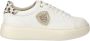 Blauer Witte Polyester Sneaker met Veters White - Thumbnail 12