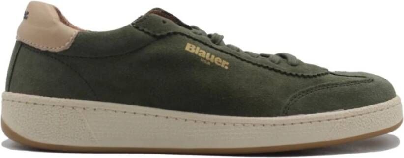 Blauer Militair Groene Sneakers Green Heren