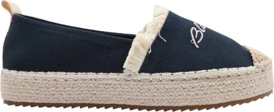 Blauer Navy Sunray Espadrilles Multicolor Dames