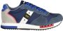 Blauer Blauwe Sneakers met Technische Inzetstukken Multicolor Heren - Thumbnail 8