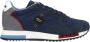 Blauer Stijlvolle blauwe sportschoenen met contrasterende accenten Multicolor Heren - Thumbnail 1