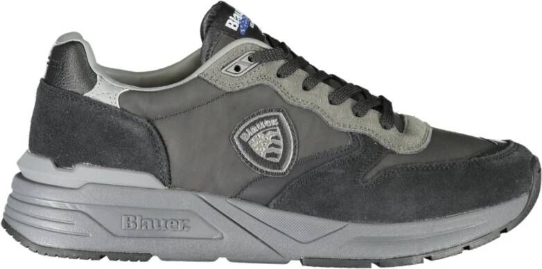 Blauer Schoenen Black Heren