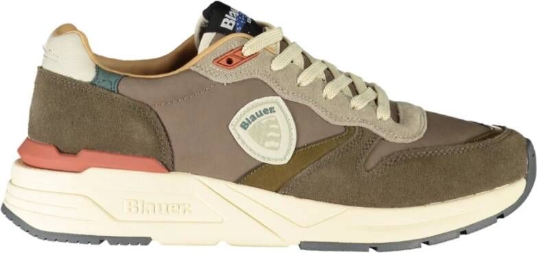 Blauer Schoenen Brown Heren