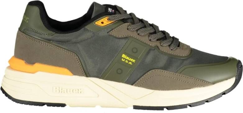 Blauer Schoenen Green Heren